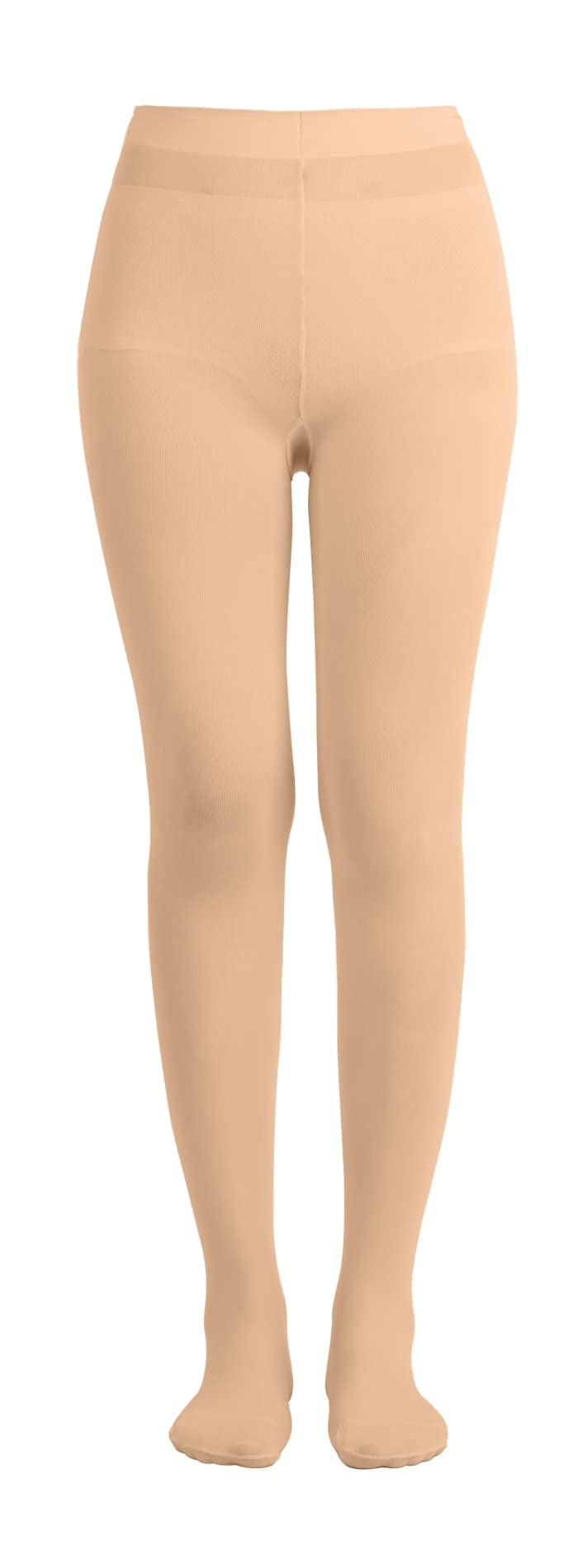 EMEM Apparel Women's Solid Color Opaque Microfiber Footed Tights - Comfortable & Stretchy Leggings for Yoga, Workout, Casual Wear & Everyday Use