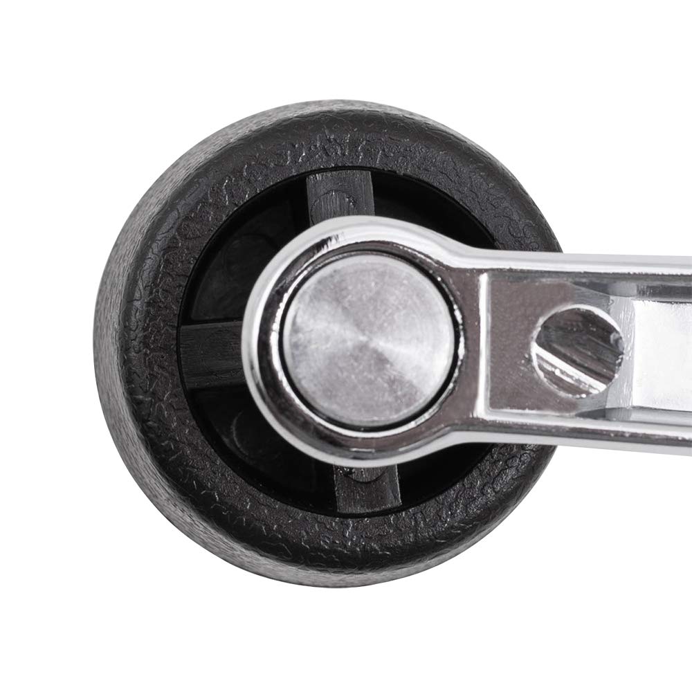 Brock Manual Window Crank Handle Replacement for Jeep Cherokee Wrangler Wagoneer Grand J3678907 - Durable Car Accessory for Smooth Window Operation & Off-Road Adventures