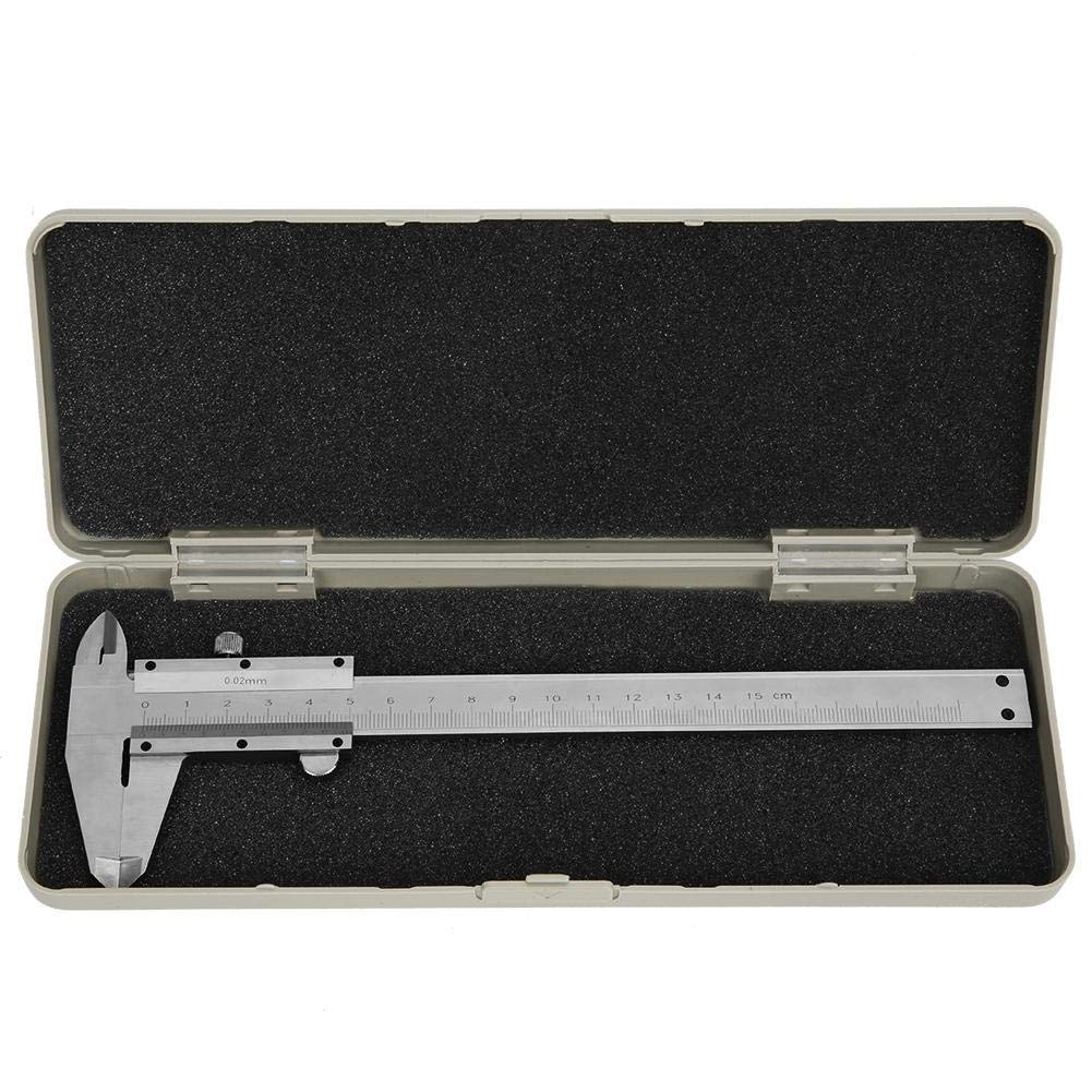 Precision Carbon Steel Vernier Caliper 6-12 Inch (150-300mm) Digital Measuring Tool for DIY, Woodworking & Metalworking Projects