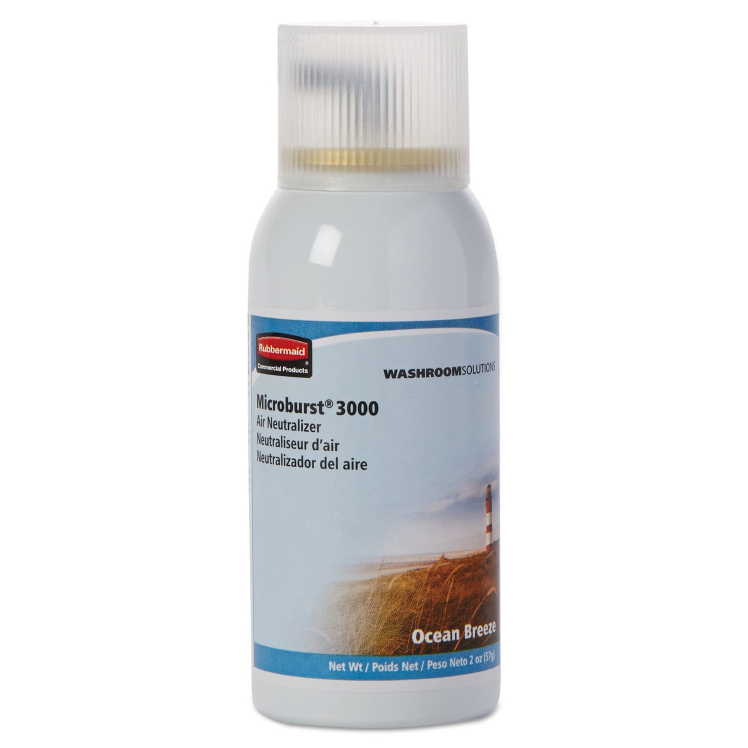 Rubbermaid Microburst 3000 Refill Cartridge - Compatible with Commercial Spray Bottles | High-Performance Cleaning Solution for Restaurants, Offices & Industrial Use
