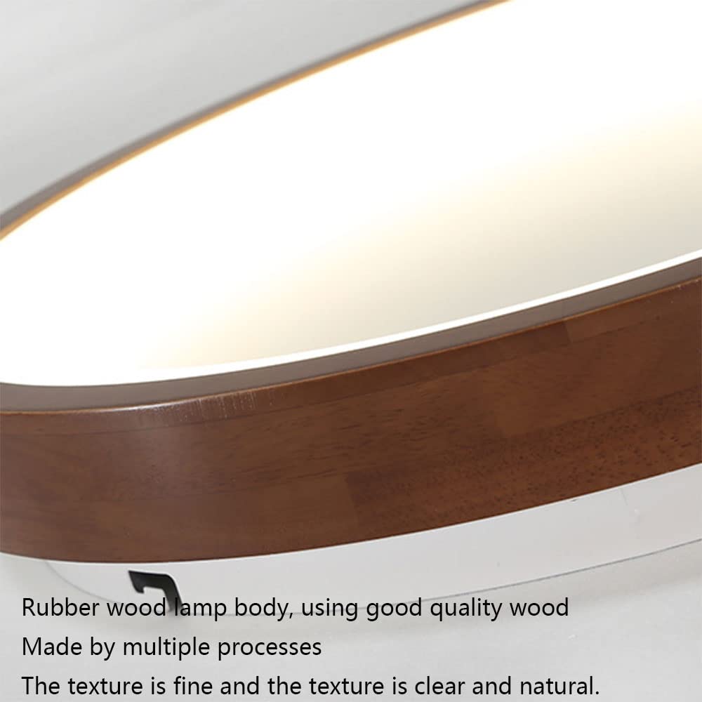 Modern Round LED Ceiling Light Fixture - 3000K Warm White, Flush Mount, Nordic Style for Kitchen, Bedroom, Laundry, Hotel | Energy Saving, Dimmable Decorative Lighting for Home & Commercial Spaces