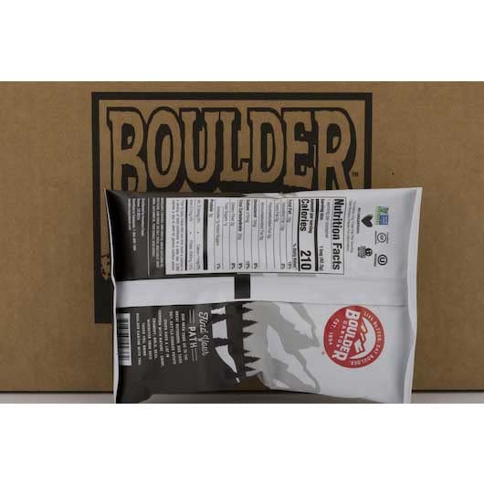 Boulder Canyon Sea Salt & Cracked Pepper Kettle Cooked Potato Chips - 1.5 oz (42g) Bag, 55 Count Case - Crunchy Snack for Parties, Picnics & On-the-Go