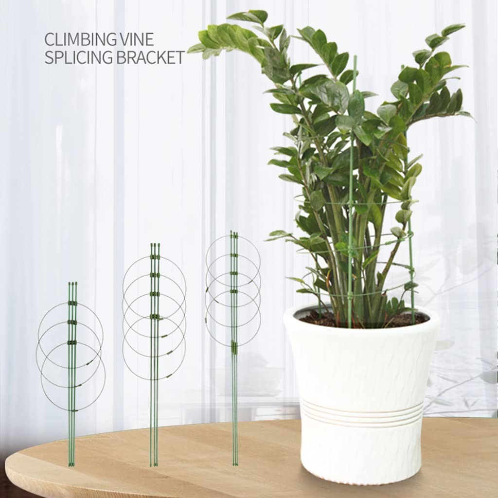 **60cm Garden Climber Shelf - 3 Pack Plant Support Frame for Climbing Vines, Roses, Vegetables & Pots | Tomato Cage Stake & Gardening Tool for Outdoor & Indoor Use**