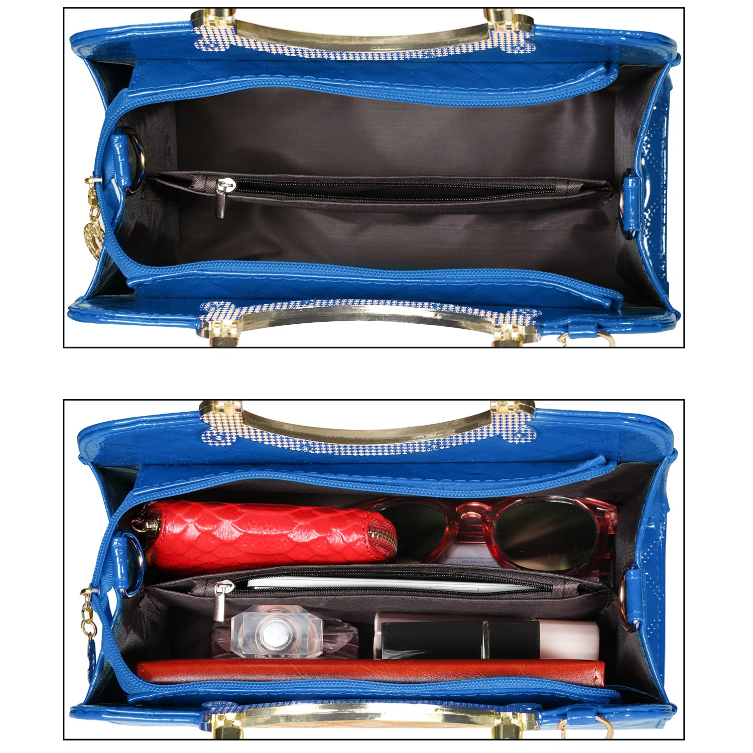 Shiny Patent Leather Women's Purses & Handbags - Elegant Satchel, Top Handle & Crossbody Shoulder Bags for Ladies | Perfect for Work, Parties & Everyday Fashion Accessories
