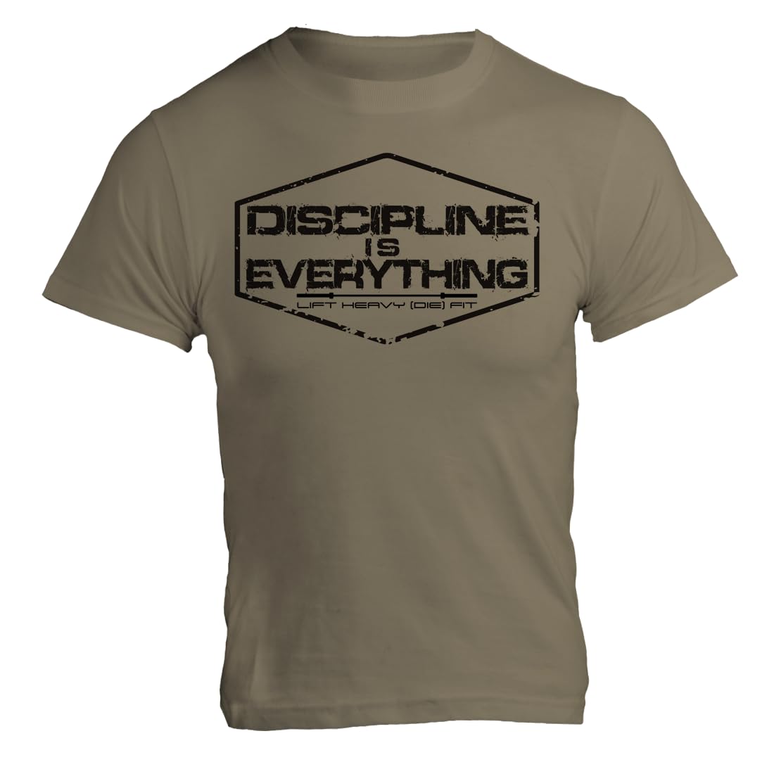 Discipline is Everything T-Shirt - Motivational Weightlifting Shirts for Men & Women - Gym Workout Training Apparel - Perfect for Powerlifting, CrossFit & Fitness Motivation