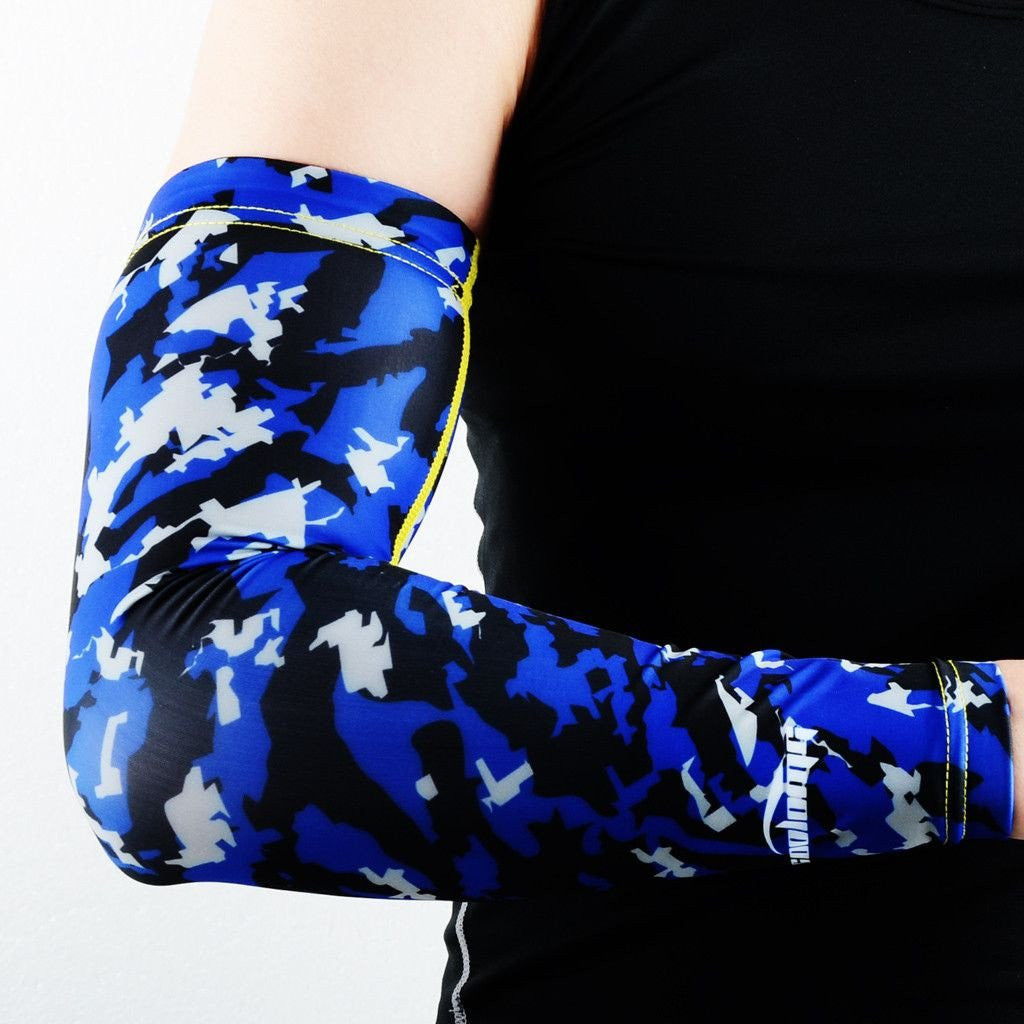 Youth & Adult Compression Arm Sleeves - Breathable Support for Sports, Fitness & Recovery - Ideal for Basketball, Running & Gym Workouts