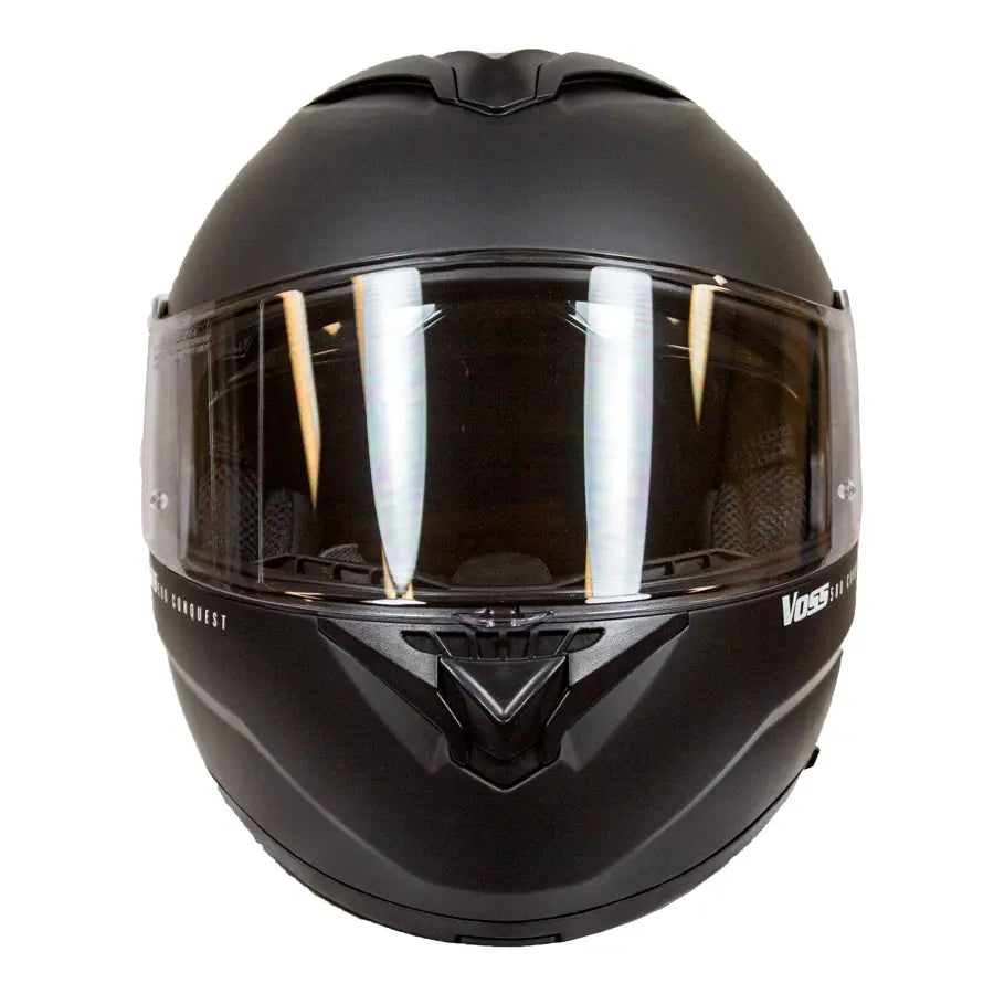 VOSS 580 Conquest Modular Motorcycle Helmet - DOT Approved, Lightweight & Comfortable for Touring, Cruising & Long Rides