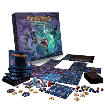 Clank! Catacombs - Award-Winning Board Game for Family & Friends | Strategic Adventure Game with Dungeon Exploration | Perfect for Game Nights & Party Gatherings