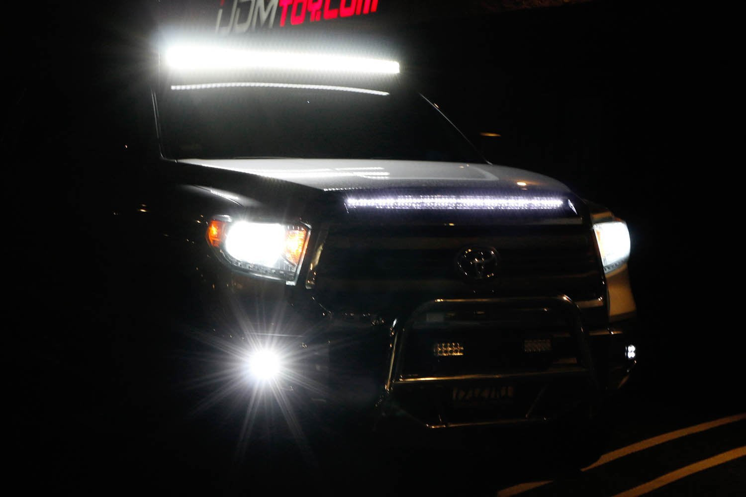 40W CREE LED Pods with Foglight Mounting Brackets for 2014+ Toyota Tundra - Off-Road Lighting, Fog Lights Replacement, Truck Accessories for Night Driving & Adventure
