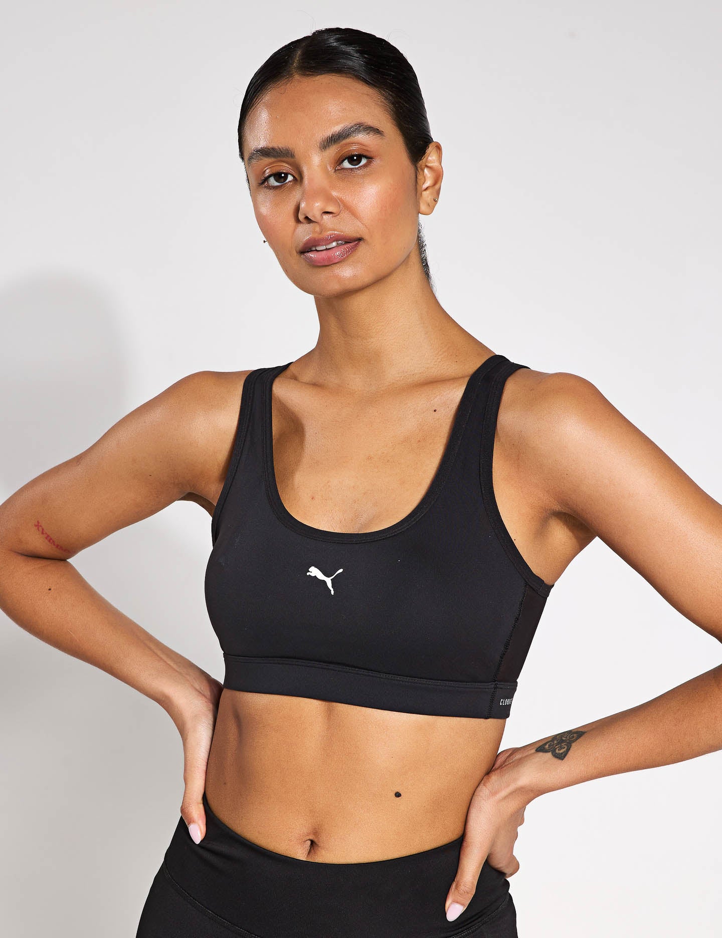 4Keeps Cloudspun Bra - Ultra Soft Wireless Comfort Bra in Black for Women | Perfect for Yoga, Lounge & Everyday Wear