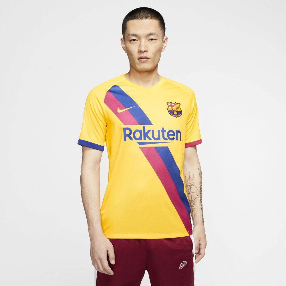 Nike FC Barcelona 2019/20 Stadium Away Soccer Jersey - Authentic Football Shirt for Men & Women - Perfect for Matches, Training, and Fan Support
