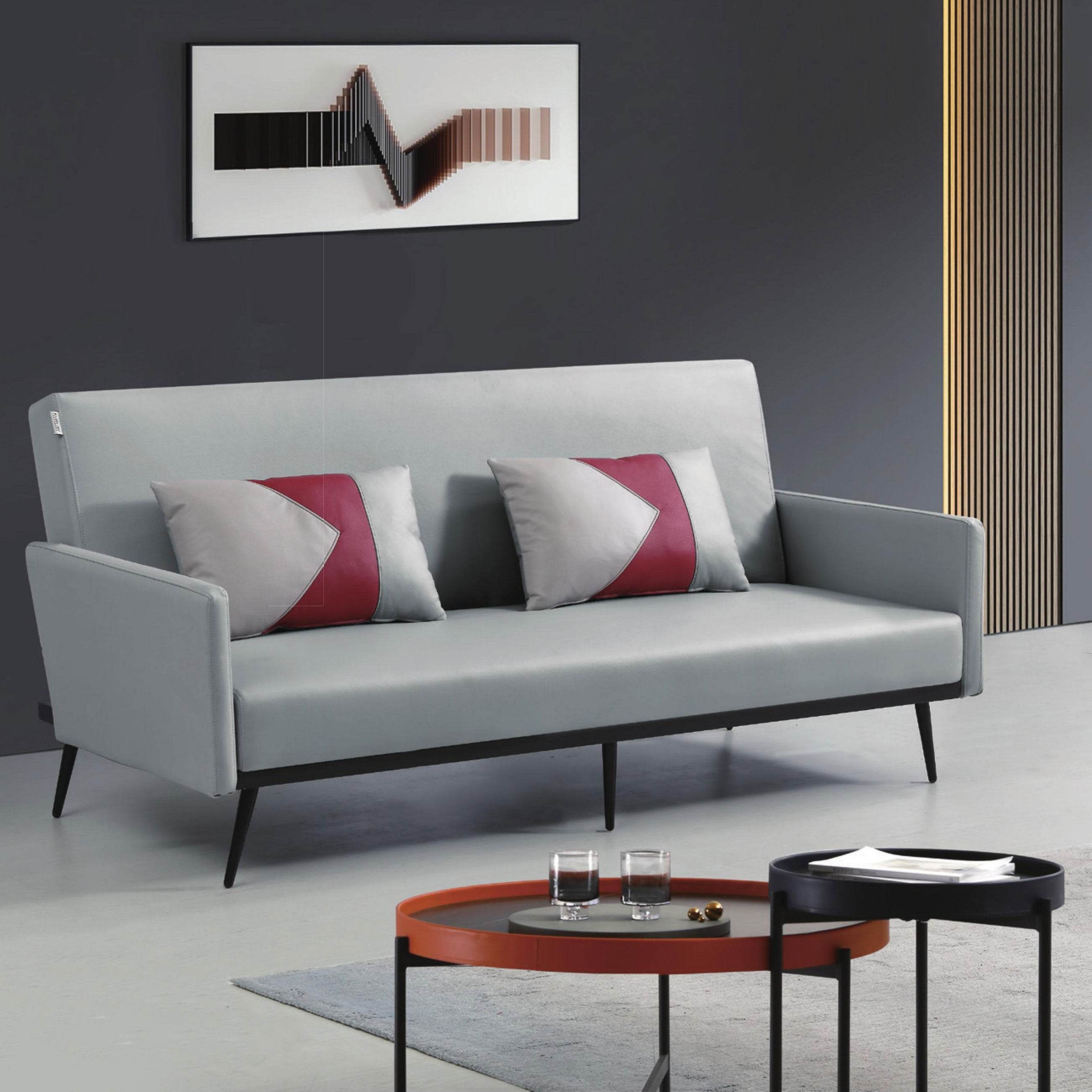 Lourdes Sofa Bed - Convertible Sleeper Sofa for Small Spaces, Comfortable and Stylish - Perfect for Guest Rooms, Apartments & Home Offices