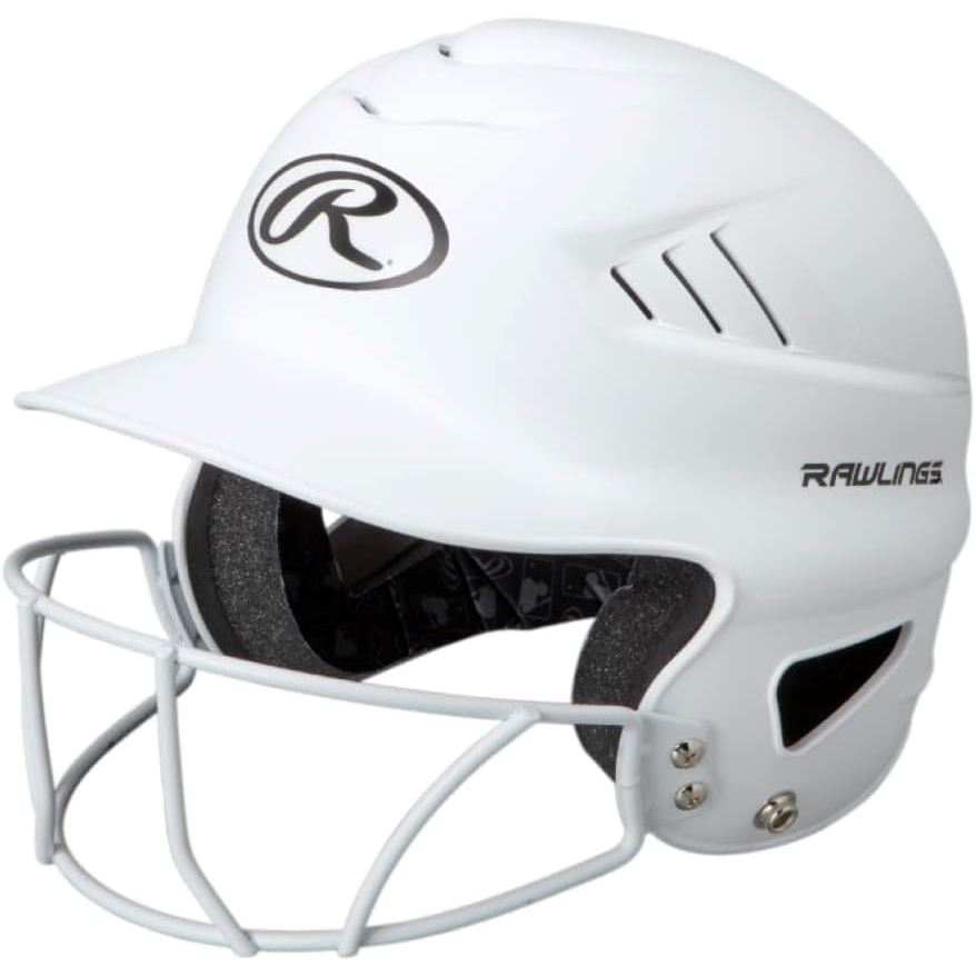 Rawlings Highlighter Fastpitch Softball Helmet with Matte Mask - Lightweight & Durable for Youth & Adult Players - Perfect for Games, Practice & Training Sessions