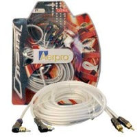 Premium 5M/16.4ft Dual Male to Male RCA Audio Cable with Right Angle Metal Connectors - Crystal Series CX522R for Home Theater, Hi-Fi Systems, and Professional Audio Setups