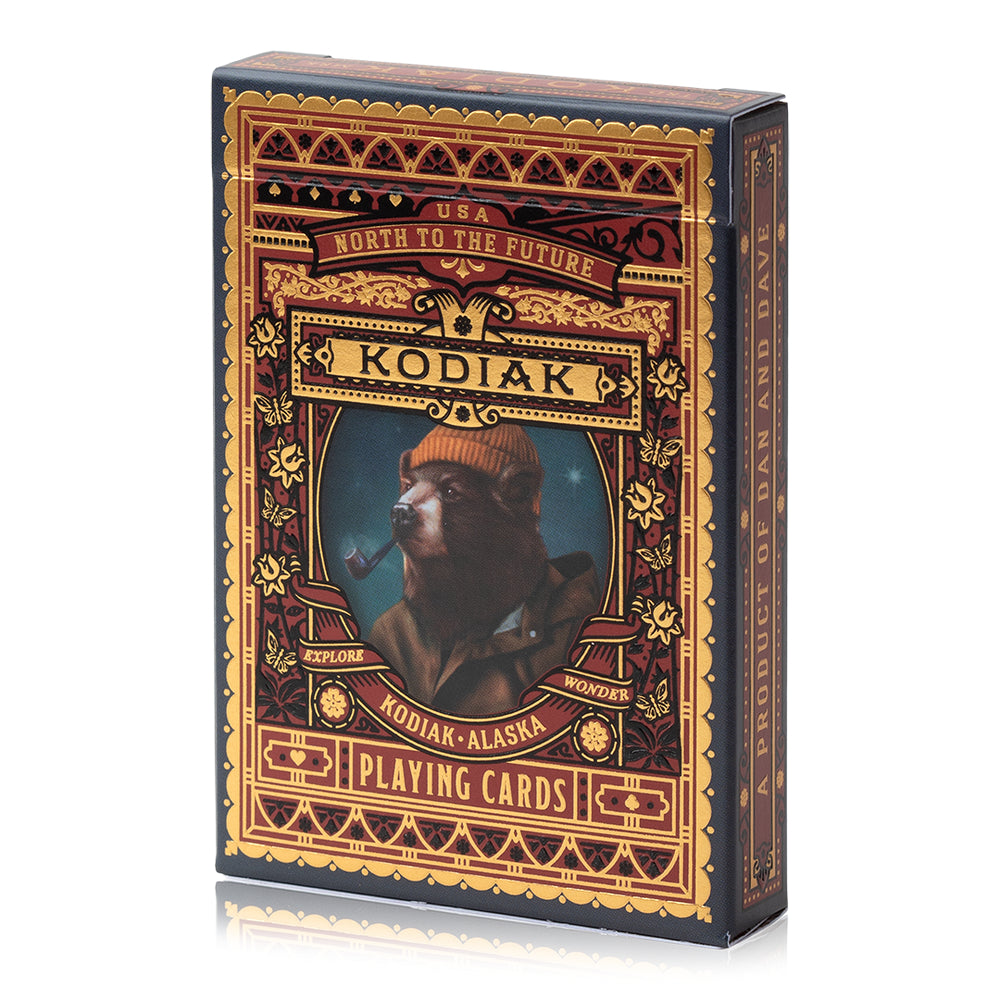 Premium KODIAK Playing Cards by Dan & Dave - Professional Poker & Magic Trick Deck for Cardistry, Games & Collectors