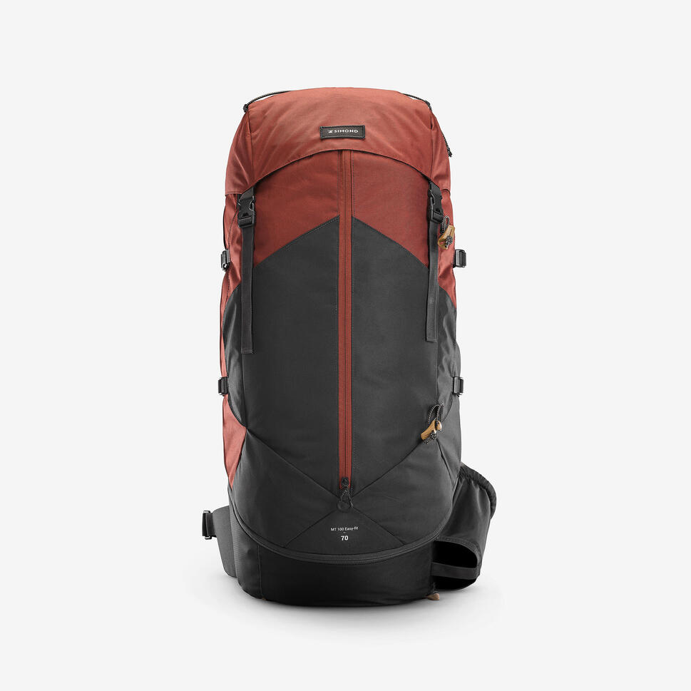 Simond MT100 Easyfit 70L Men's Hiking Backpack - Lightweight Trekking & Camping Gear for Outdoor Adventures