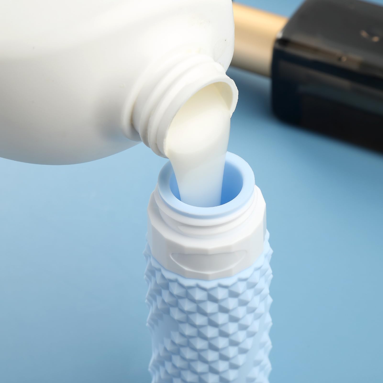 TSA Approved 3oz Travel Bottles for Toiletries - BPA Free Leak Proof Refillable Containers with Toiletry Bag (4 Pack) - Perfect for Shampoo, Conditioner & Liquid Essentials in Carry-On Luggage