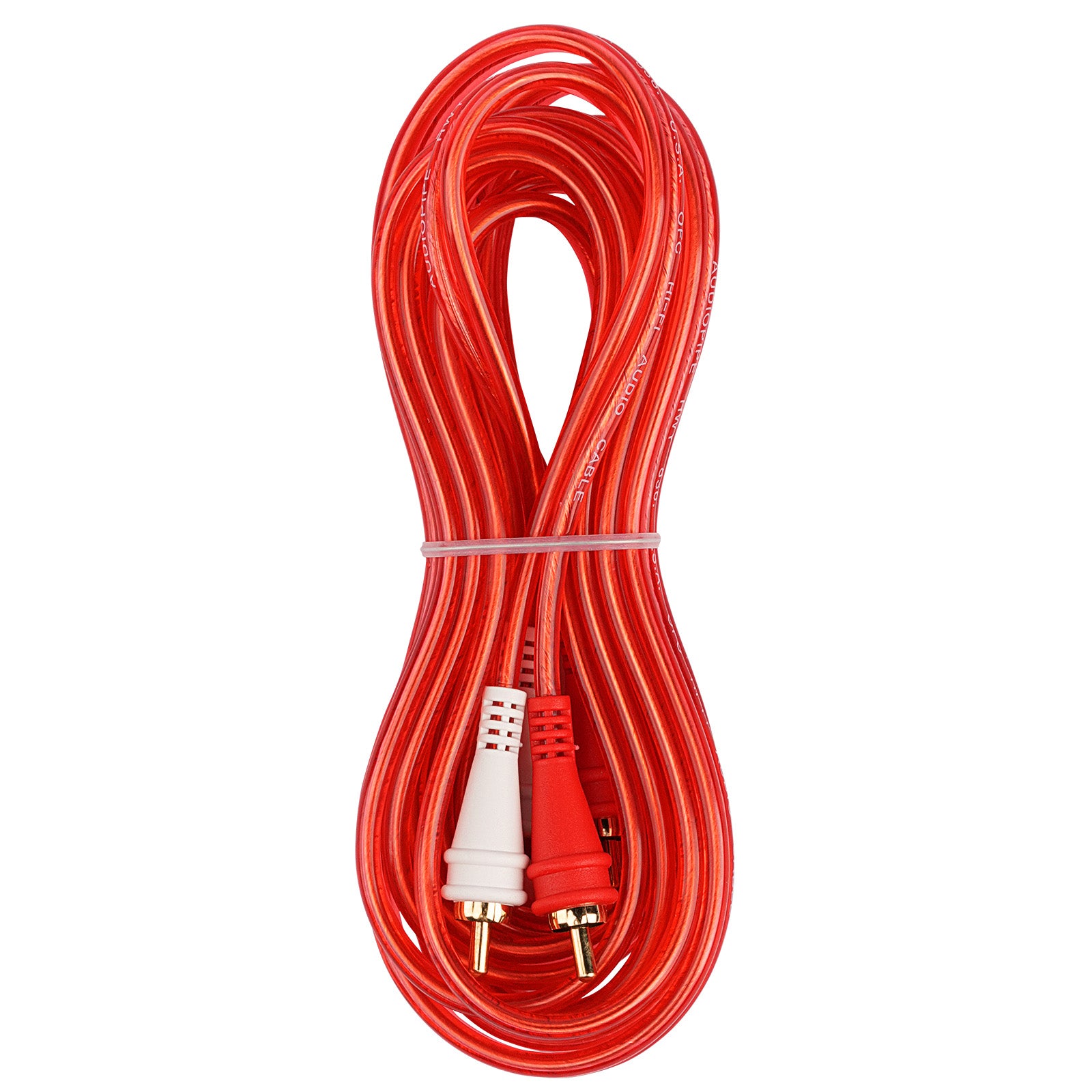 10FT Oxygen-Free RCA Audio Cable - High-Quality Stereo Interconnect for Home Theater, Hi-Fi Systems, and Audio Equipment (BMV G 10) - Perfect for Connecting DVD Players, Amplifiers, and Speakers