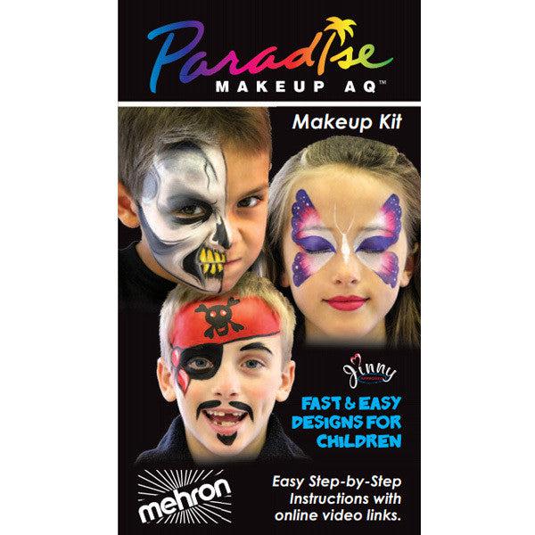 Mehron Professional Face Painting Makeup Kit - 12 Vibrant Colors for Halloween, Cosplay & Body Art - Safe for Kids & Adults