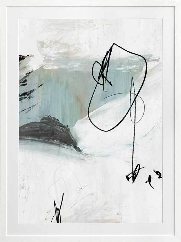 Defined I Framed Art Print - Modern Wall Decor for Living Room, Bedroom & Office - Perfect Home Decoration Gift