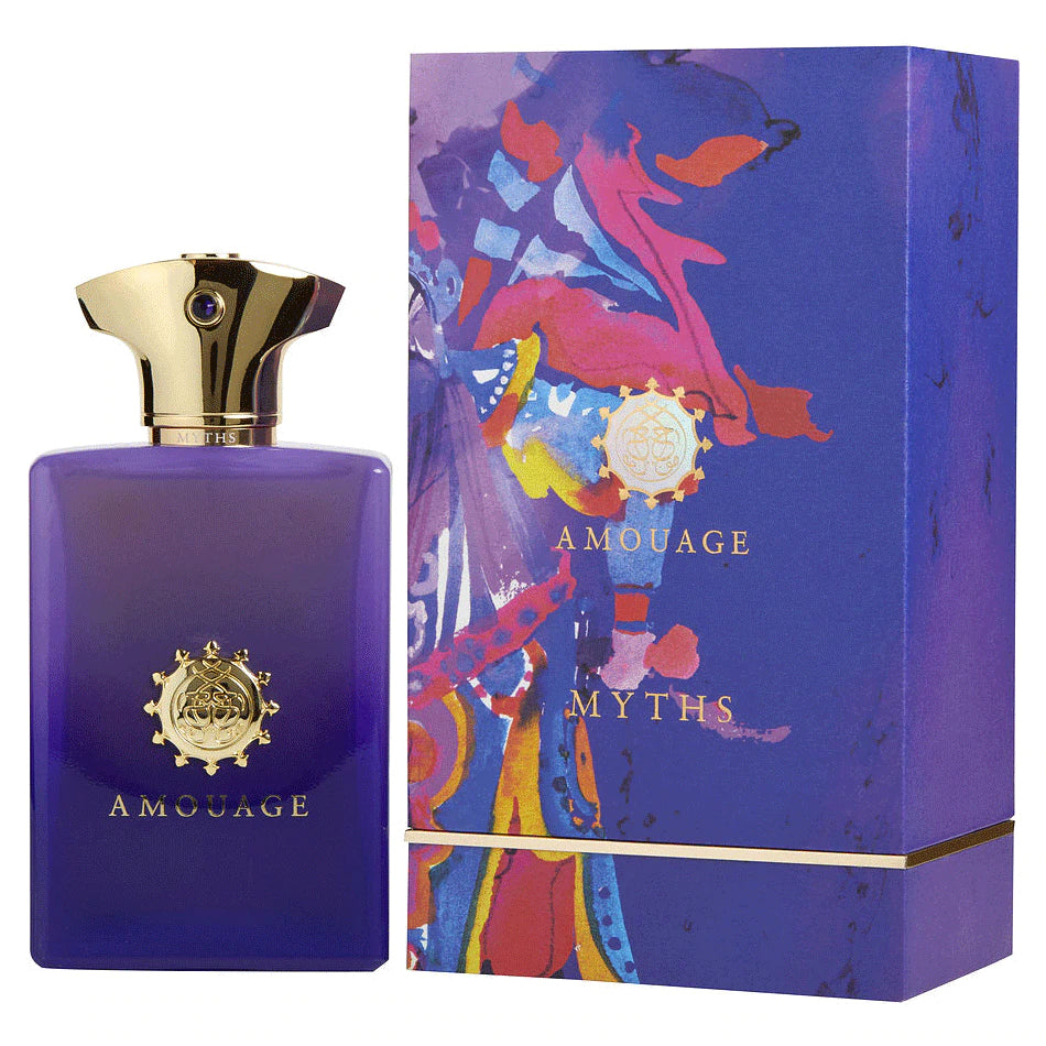 Amouage Myths Man Eau de Parfum 100ML Spray for Men - Luxury Cologne for Date Nights & Special Occasions
