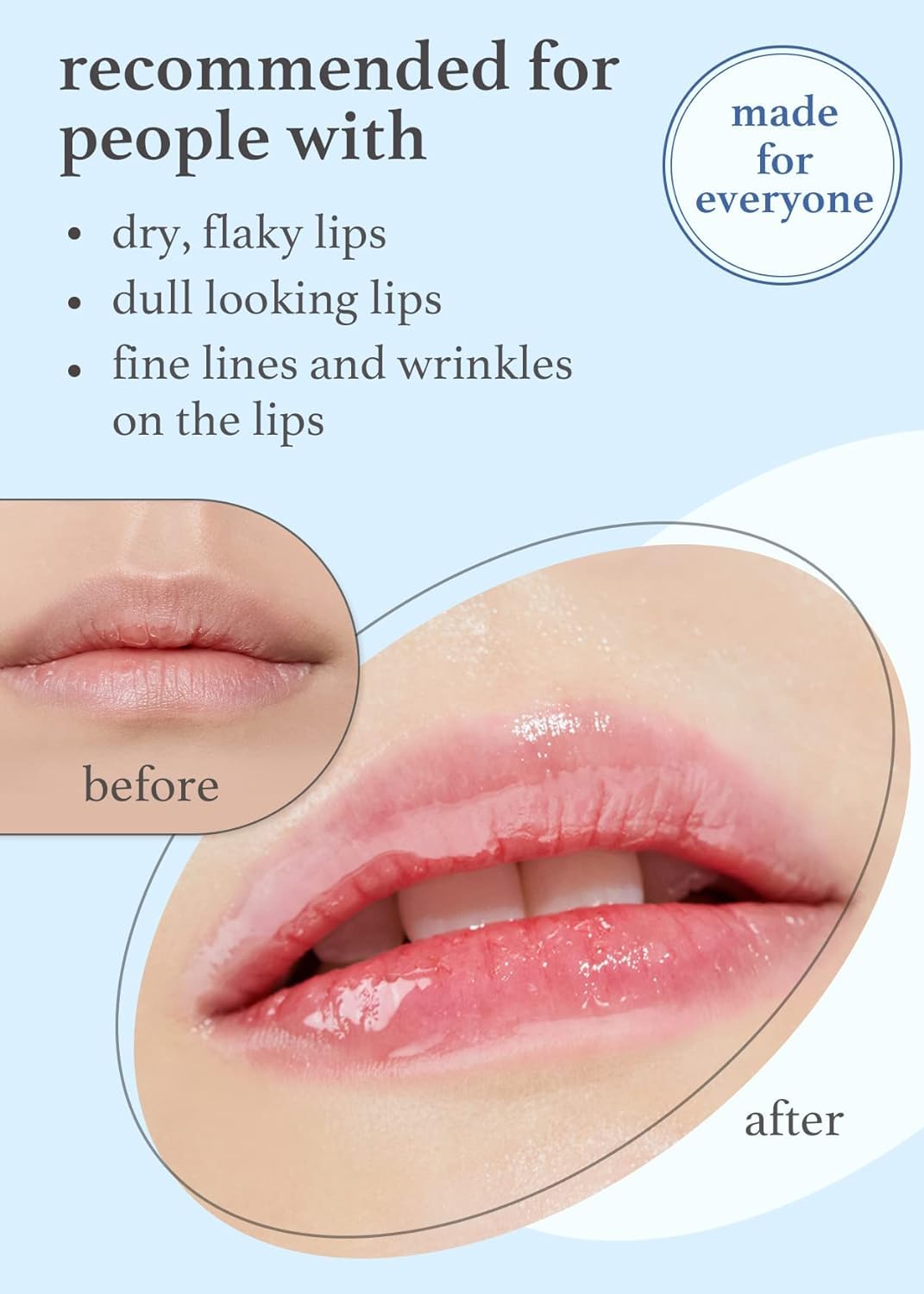 NOONI Vegan Appleseed Lip Oil - Moisturizing & Plumping for Dry Lips | Perfect for Daily Hydration & Night Care
