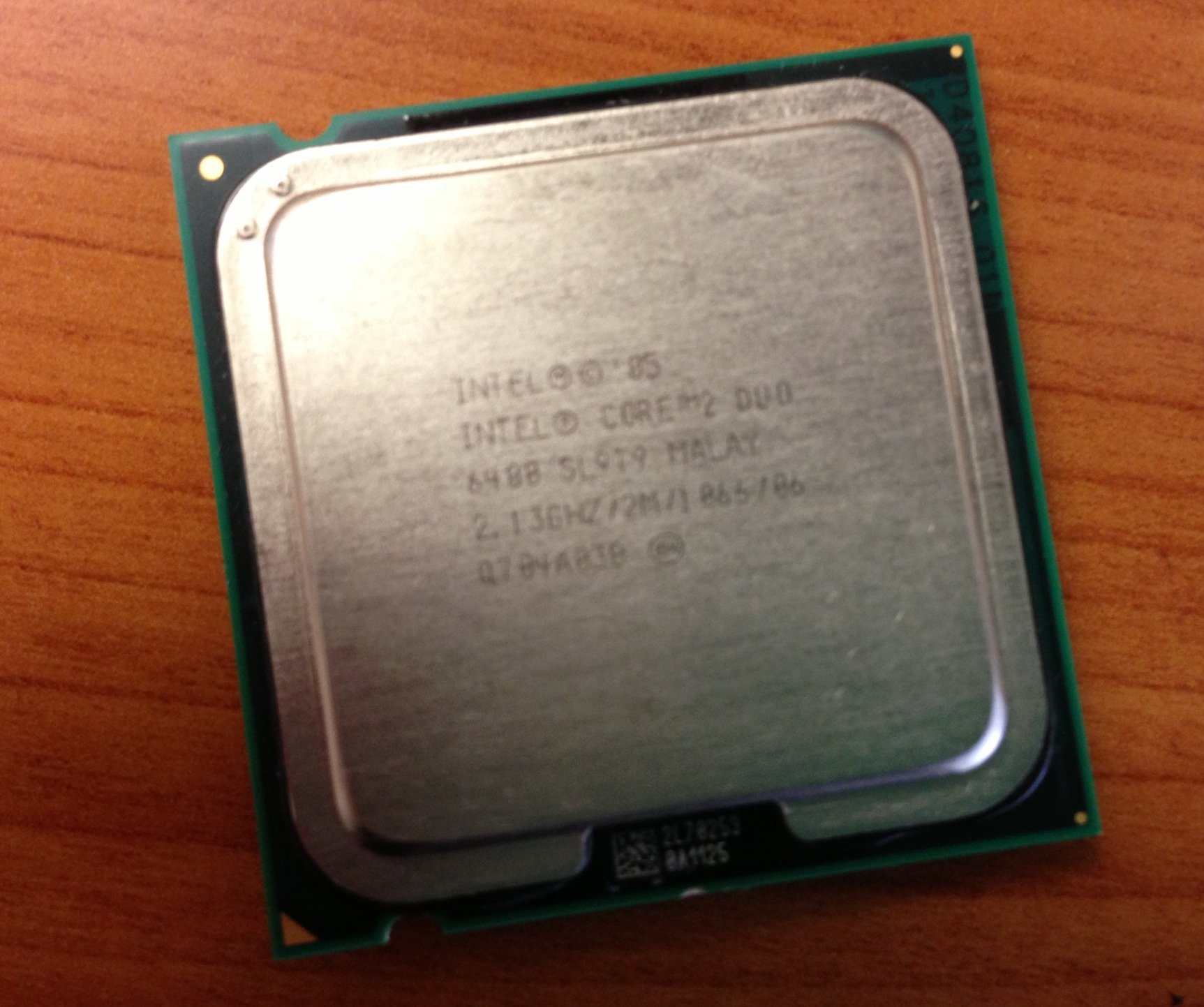 Intel Core 2 Duo E6400 2.13GHz CPU (2MB Cache, 1066MHz FSB, LGA775 Socket) - Perfect for Desktop PC Upgrades, Gaming Rigs & Retro Computer Builds