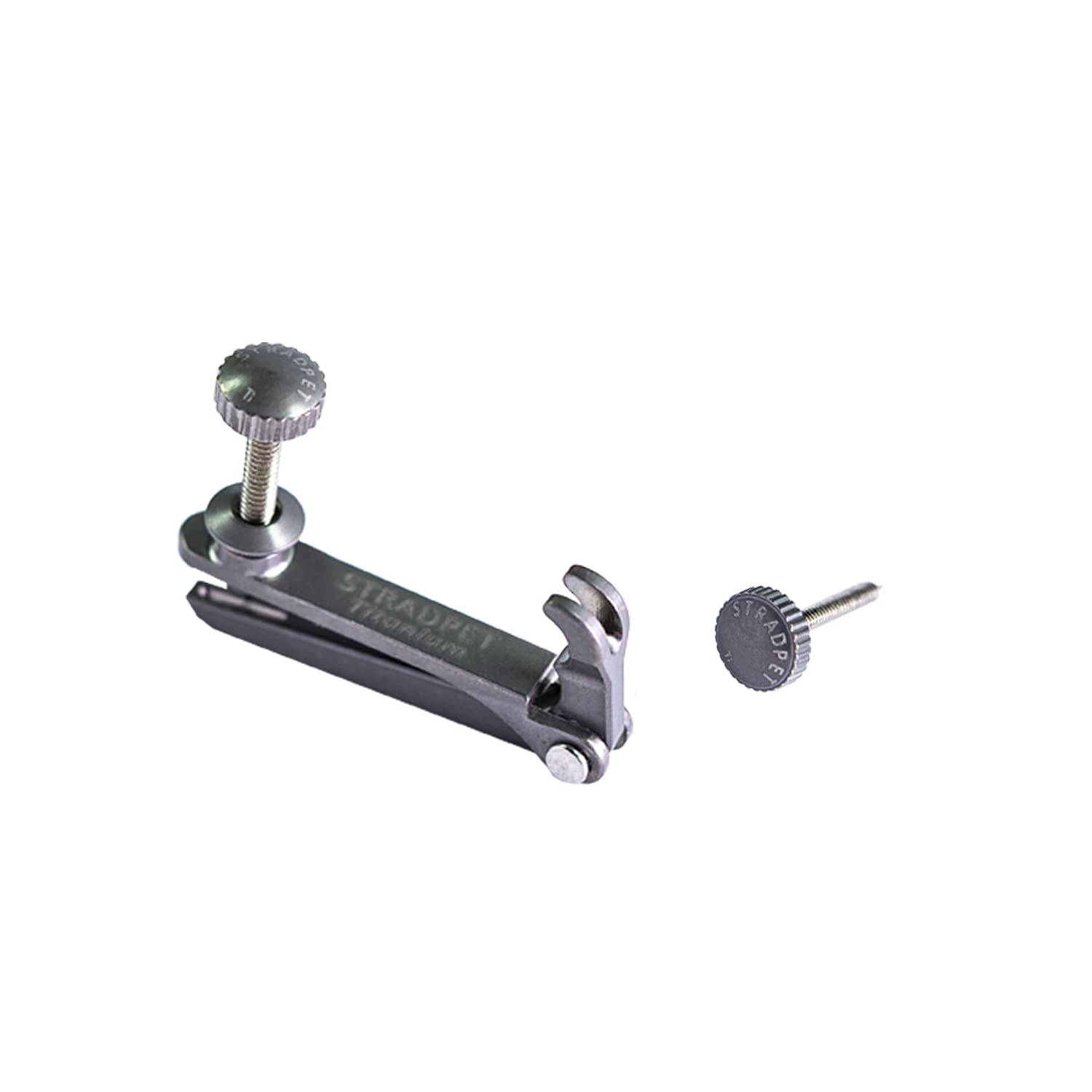 Premium Titanium Fine Tuner 3.0 for Violin - Gun Gray String Adjuster | Professional Violin Accessory for Precise Tuning & Enhanced Performance