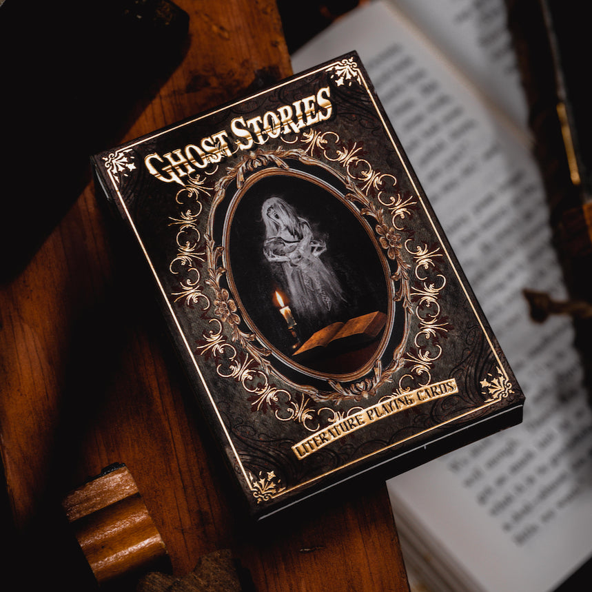 Ghost Stories Playing Cards - Spooky & Fun Card Game for Halloween Parties, Game Nights & Magic Tricks | Premium Quality Deck for Poker, Blackjack & Collectors