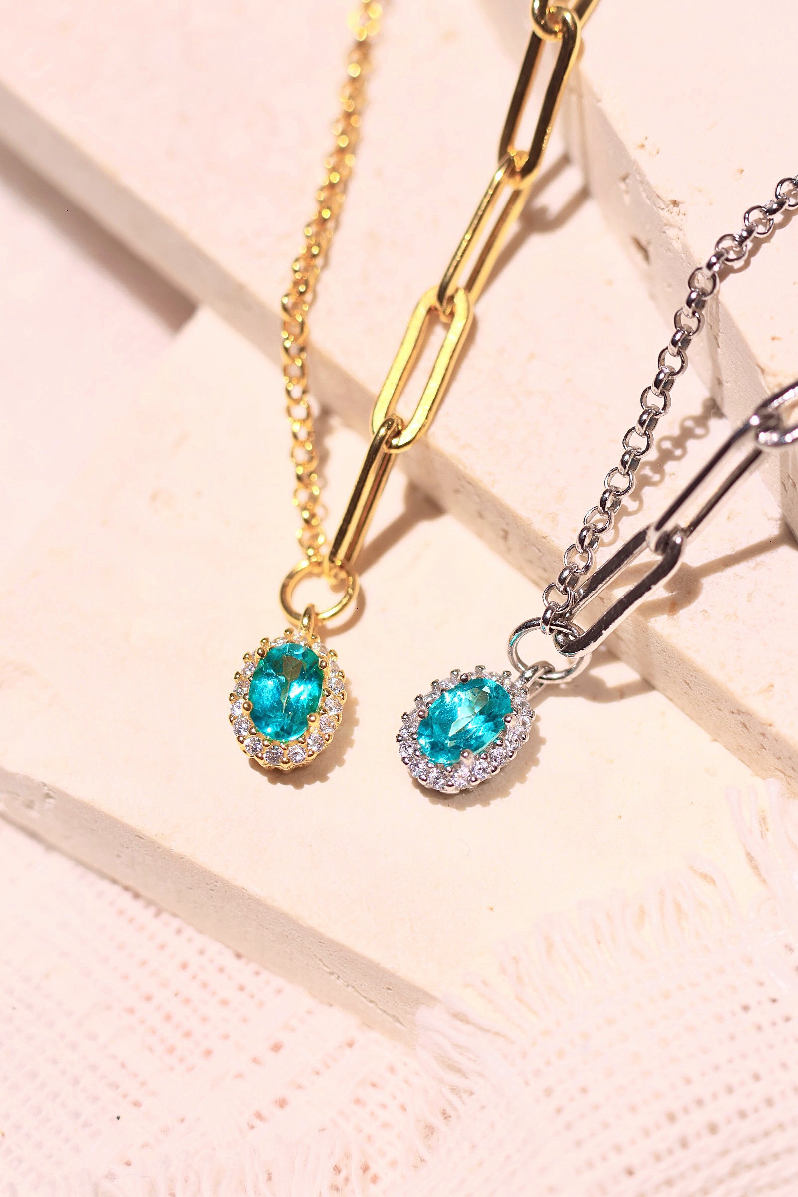 4mm Genuine Green Topaz Sterling Silver Necklace for Women - Elegant Pendant Jewelry Gift for Birthday, Anniversary & Special Occasions