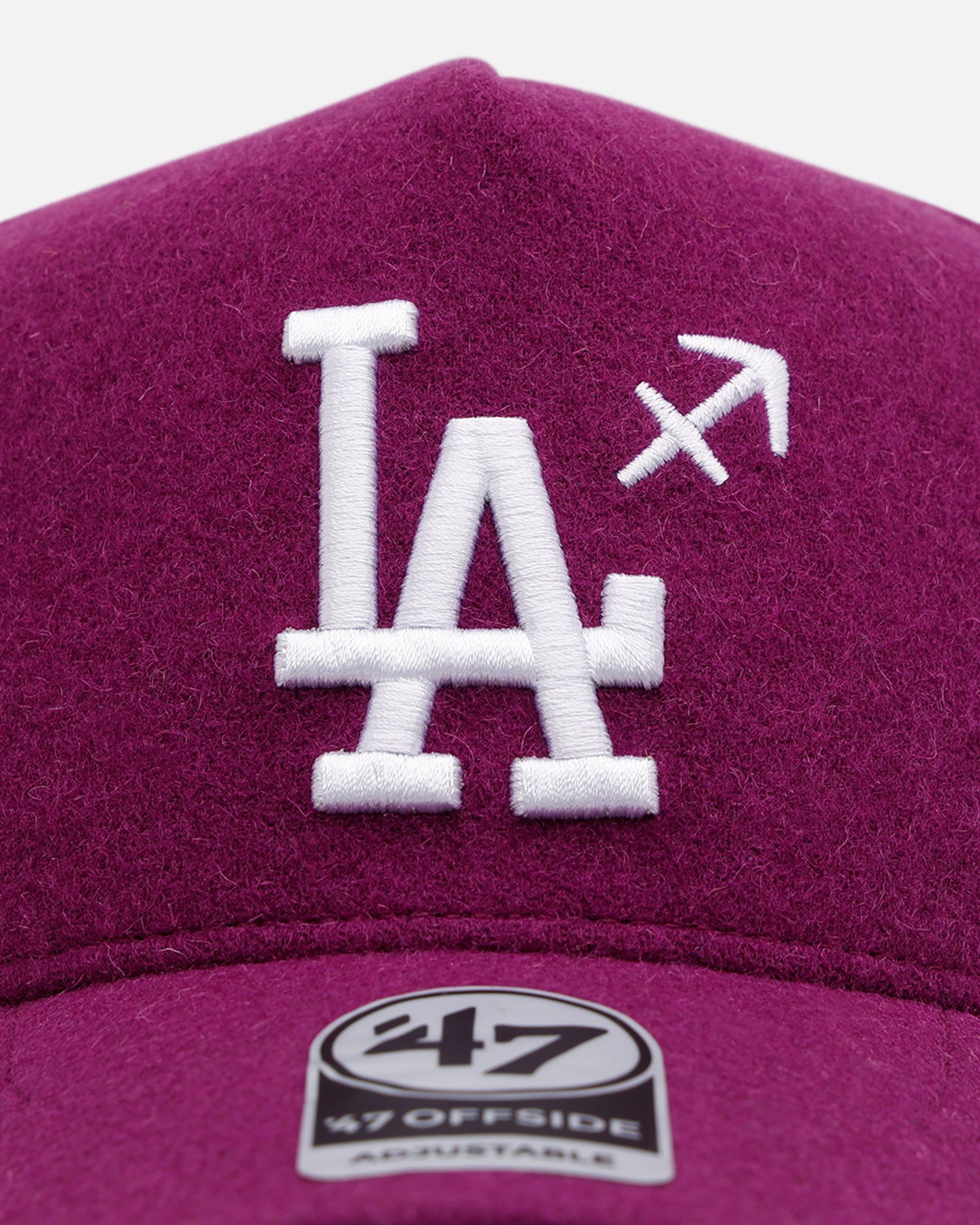 47 Brand Los Angeles Dodgers Zodiac Sagittarius Snapback Hat - Adjustable 47 Offside Cap in Orchid Purple for Baseball Fans & Streetwear Fashion