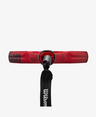 Wilson Bela ELITE V2 Padel Racket - Professional Carbon Fiber Paddle Tennis Racket for Advanced Players (Red/Black) - Perfect for Competitive Padel Matches & Training Sessions