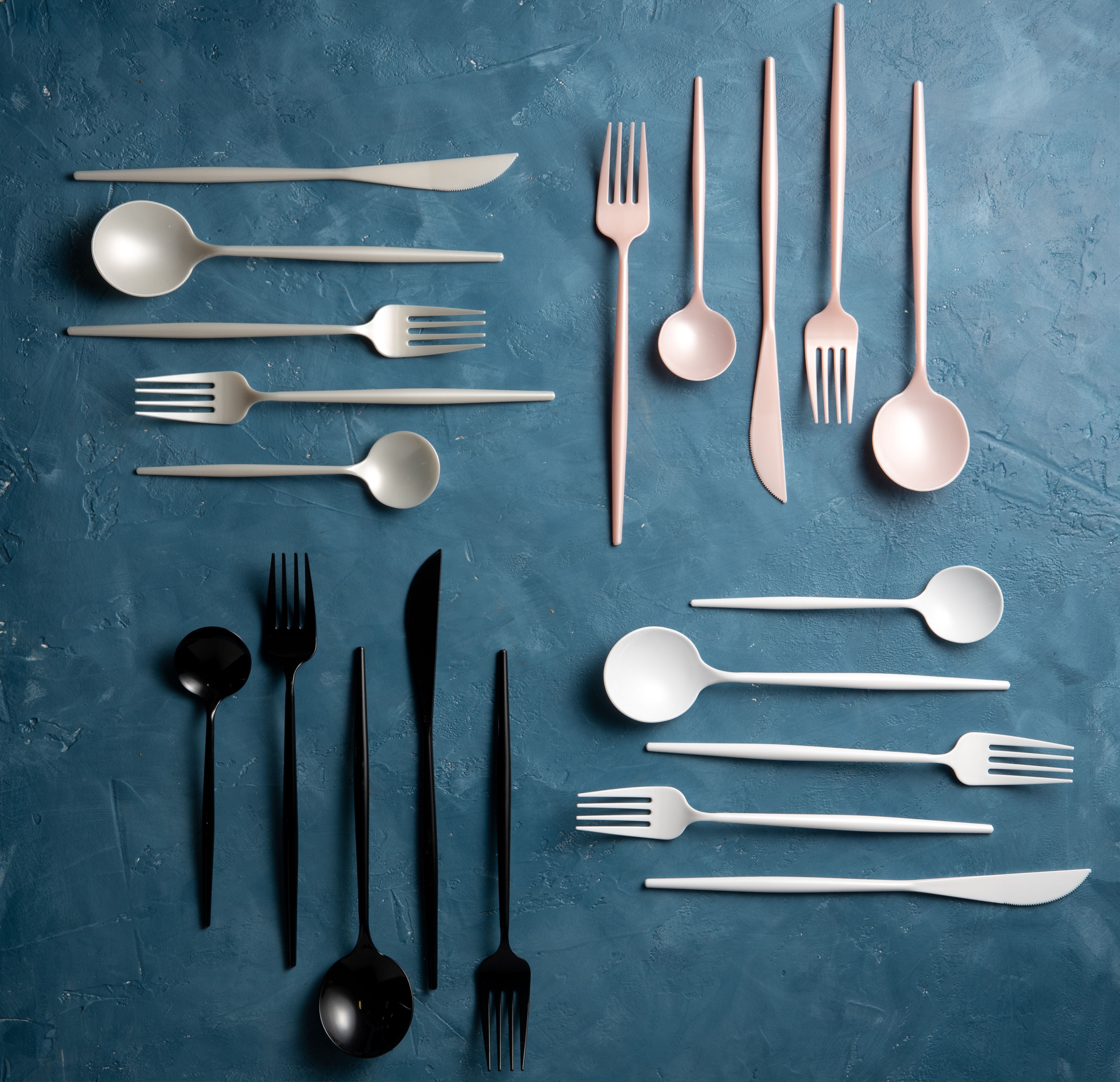 Luxury Noble Collection Pearl Flatware Set - 40-Piece Silverware Set for 8 People - Elegant Dinnerware for Formal Dining, Wedding Gifts & Special Occasions
