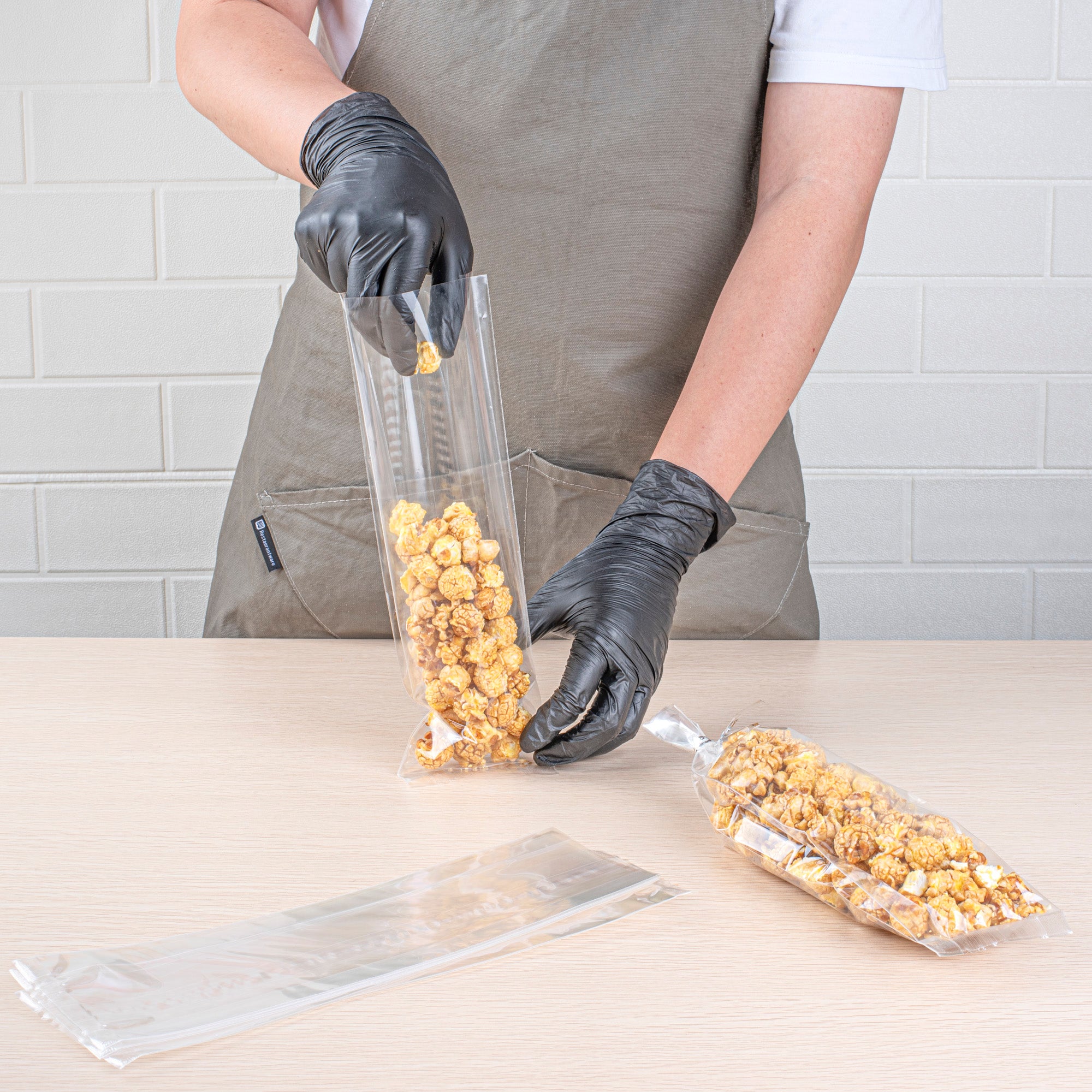 Clear Plastic Gusset Bags - High Clarity Heat Sealable 3.75