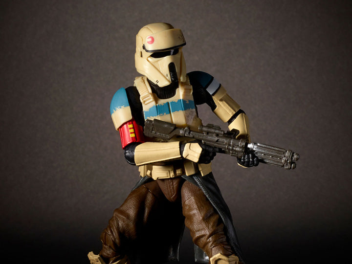 Star Wars The Black Series Scarif Stormtrooper Squad Leader Action Figure - Rogue One Collectible for Display & Cosplay