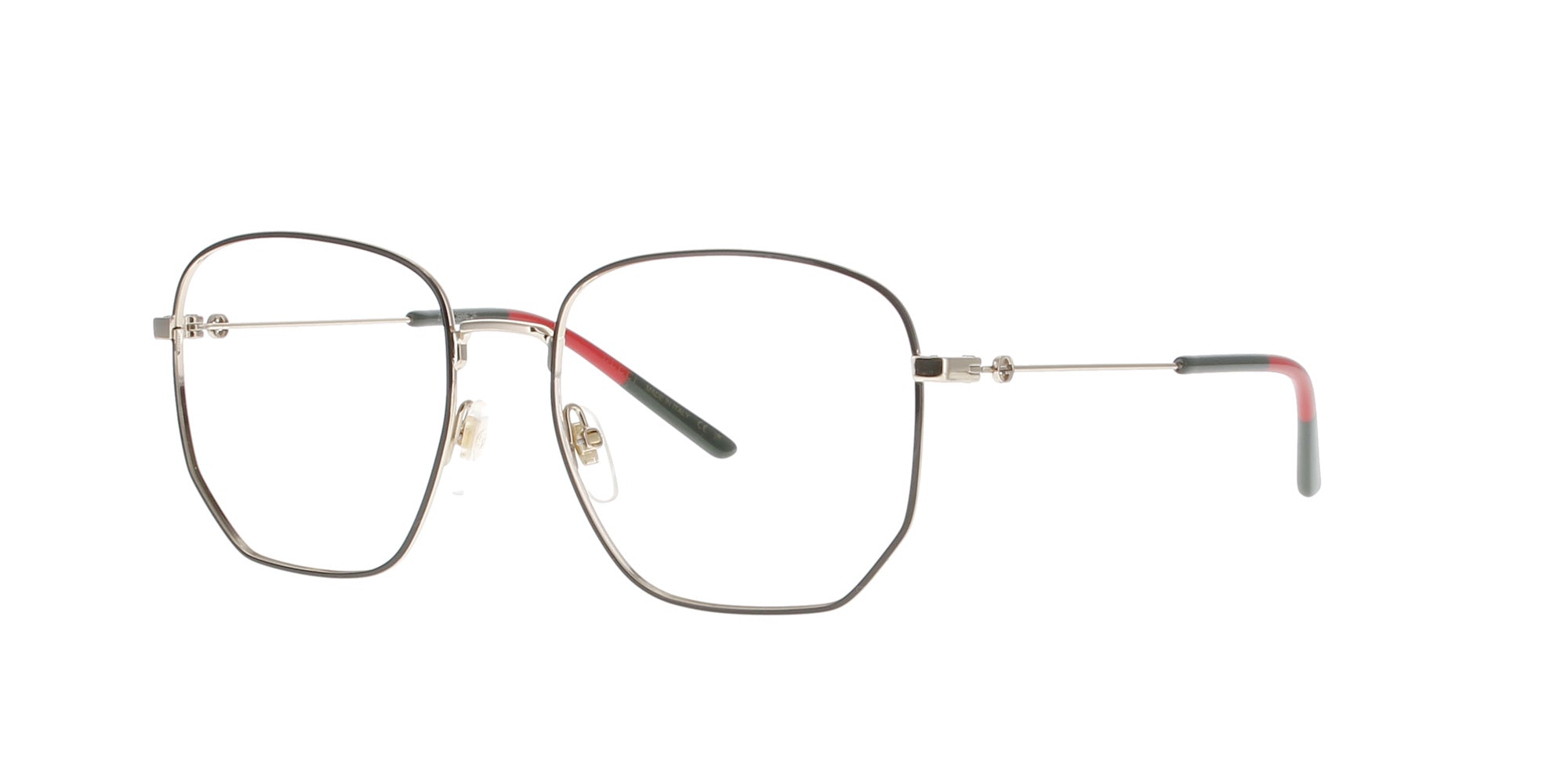 Luxury Black and Gold Metal GUCCI Sunglasses Frame - Stylish Designer Eyewear for Men & Women - Perfect for Fashion, Outdoor, and Daily Wear