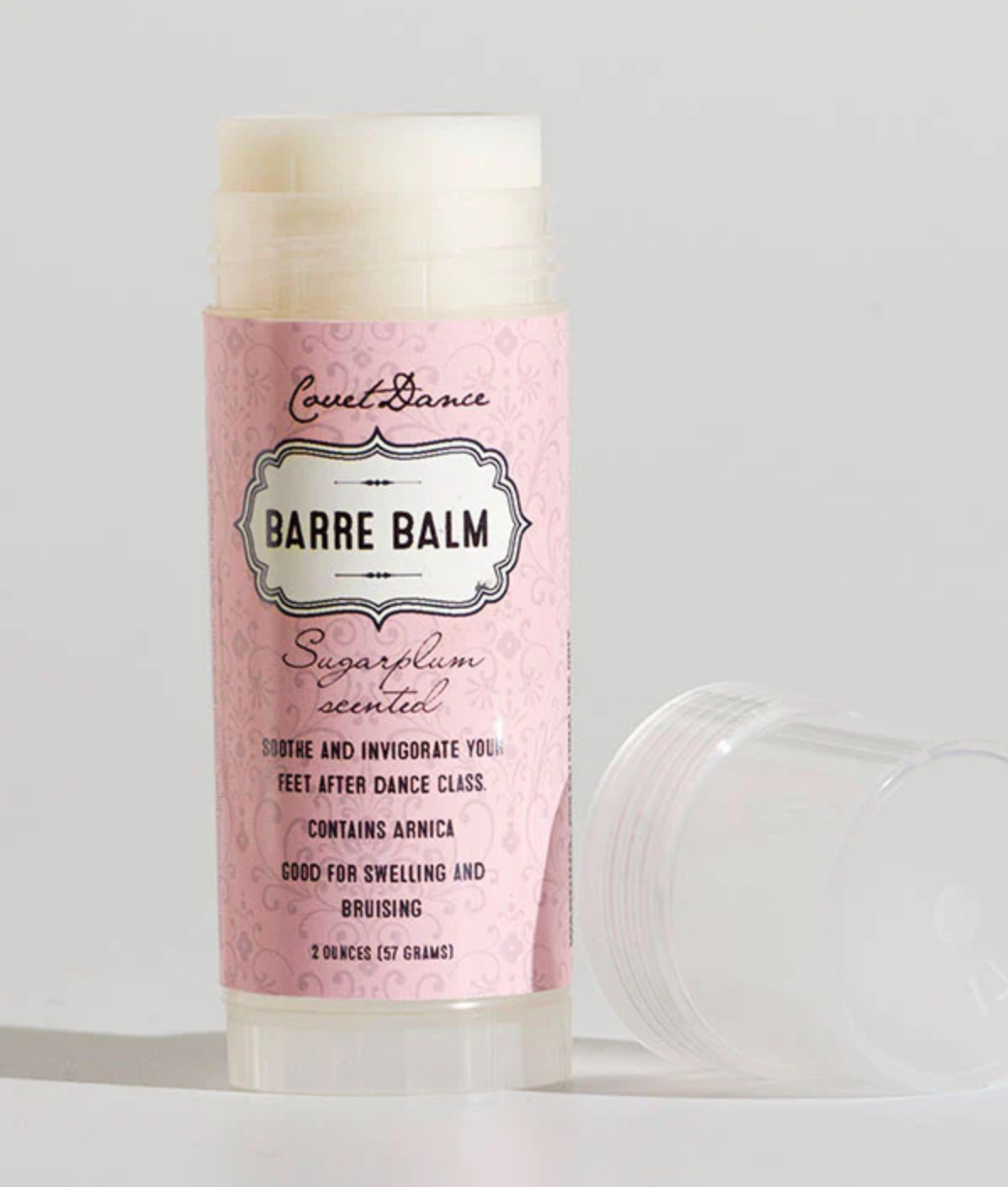 Barre Balm Sugarplum Scented - Moisturizing Hand & Foot Cream for Dancers, Athletes & Dry Skin Care - Perfect for Yoga, Ballet & Post-Workout Recovery