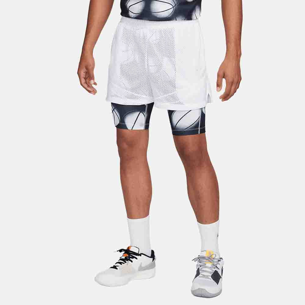 Men's Ja Morant Dri-FIT 2-in-1 Basketball Shorts - Moisture Wicking & Breathable for Gym, Running & Casual Wear