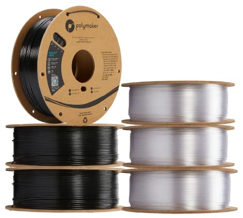 117 - 6x1kg Black*3 +Transparent *3