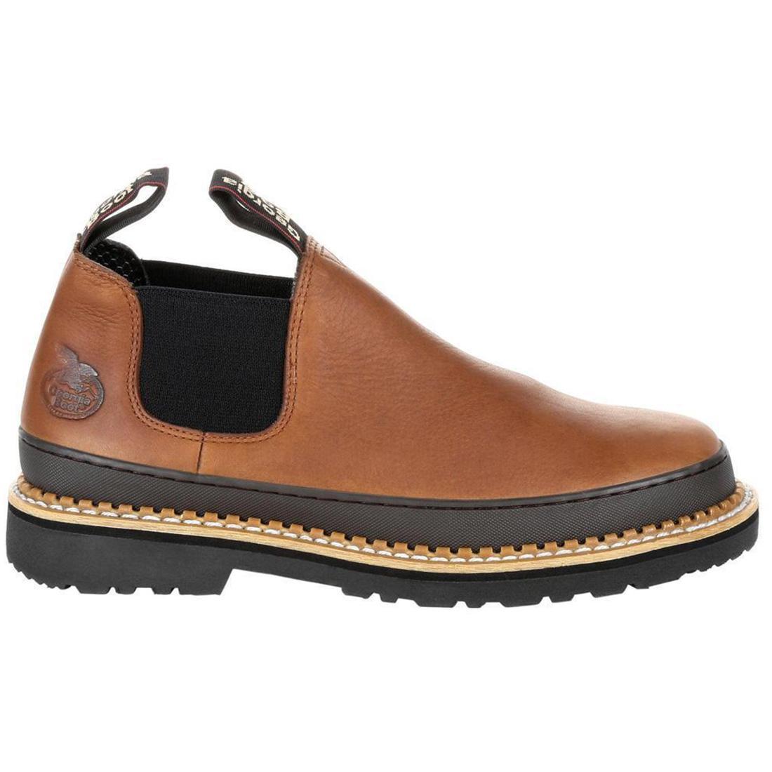 Georgia Giant Revamp Romeo Shoe - Comfortable & Stylish Men's Casual Slip-On Shoes for Outdoor, Work & Everyday Wear