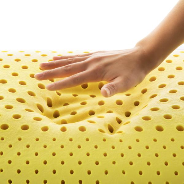 MALOUF Zoned Activedough Chamomile Pillow - Soothing Sleep Support for Stress Relief & Relaxation - Perfect for Bedroom, Travel & Home Comfort
