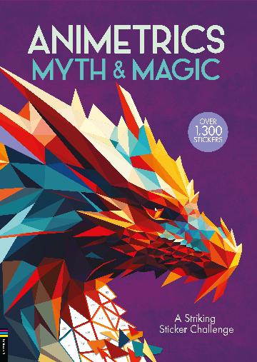 Animetrics Myth and Magic Stickers - Unique Collectible Decals for Scrapbooks, Laptops & Water Bottles | Creative DIY Craft Supplies