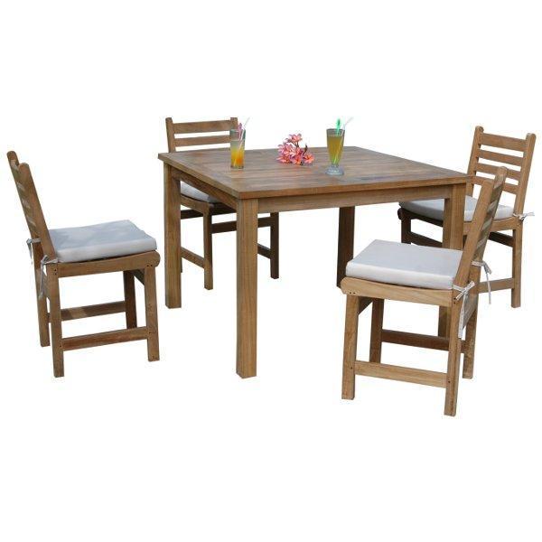 Montage Windham 5-Piece Dining Set - Modern Kitchen Table & Chairs for Small Spaces - Perfect for Breakfast Nook, Apartment Dining, and Cozy Family Meals