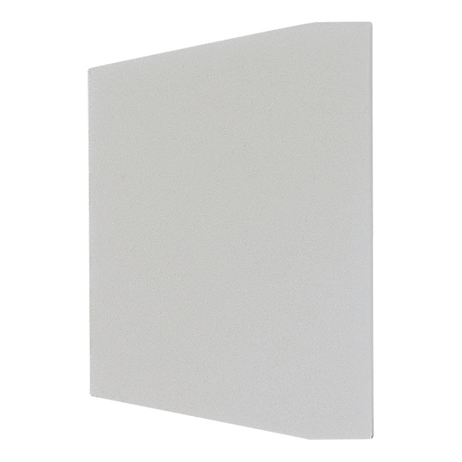 Amora 9 Inch LED Outdoor Wall Sconce Light Fixture - Silver Finish - Weatherproof Exterior Lighting for Porch, Patio, Garden & Garage