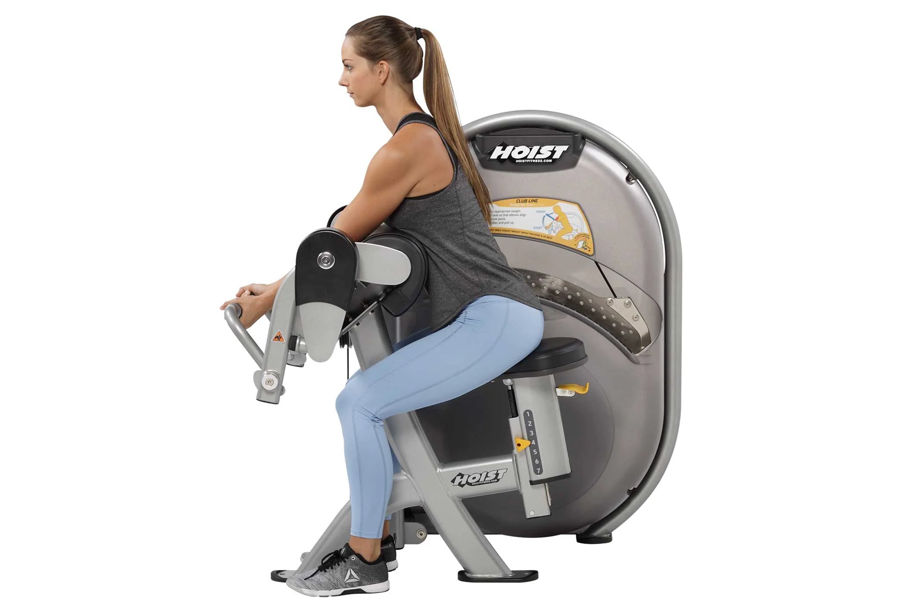 Hoist Biceps Curl Machine (CL 3102) - Professional Gym Equipment for Arm Strength Training & Muscle Building | Perfect for Home & Commercial Gyms