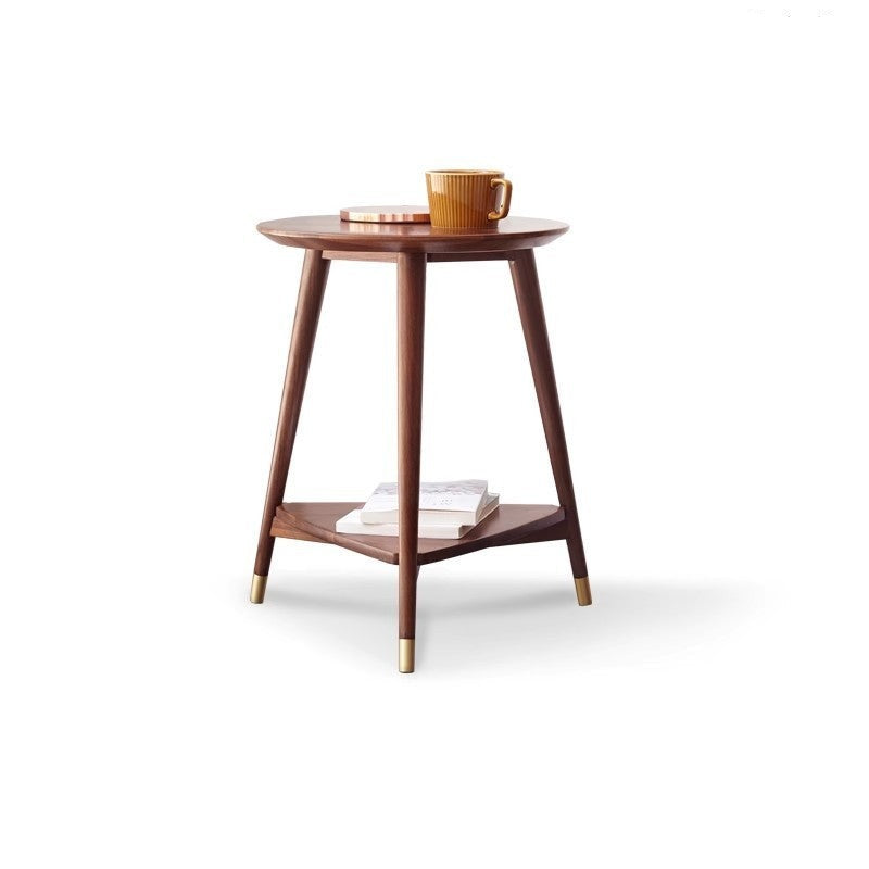 Premium Black Walnut Solid Wood Edge Table - Handcrafted Dining Table, Coffee Table or Side Table - Perfect for Modern Living Room, Dining Room & Office Decor