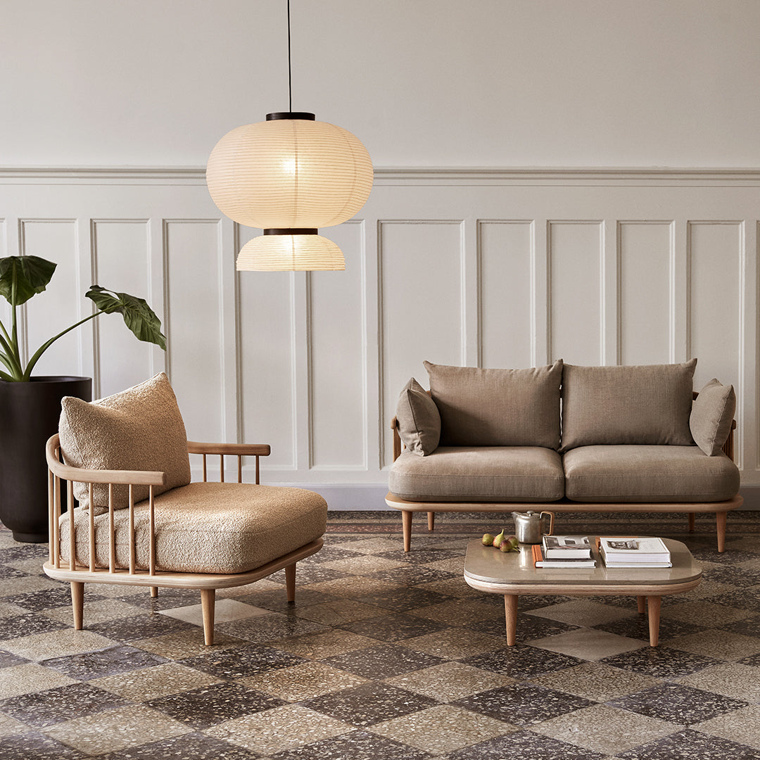 FLY SC2 2-Seater Sofa - Modern Loveseat for Small Spaces | Perfect for Living Room, Apartment & Office Waiting Area