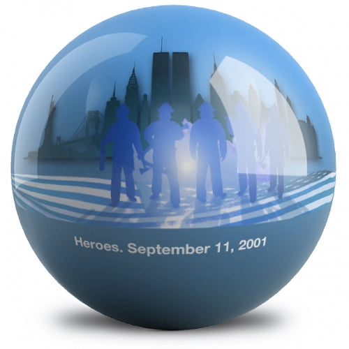 OnTheBallBowling 9/11 Heroes 20 Year Anniversary Commemorative Bowling Ball - Perfect for League Play, Tournaments & Memorial Events