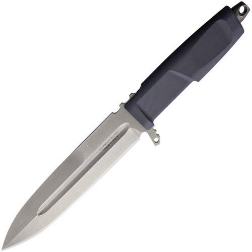 Extrema Ratio Contact Wolf Gray Fixed Blade Knife - Tactical Survival Knife for Outdoor Camping, Hunting & Bushcraft | Durable Full Tang Blade with Sheath