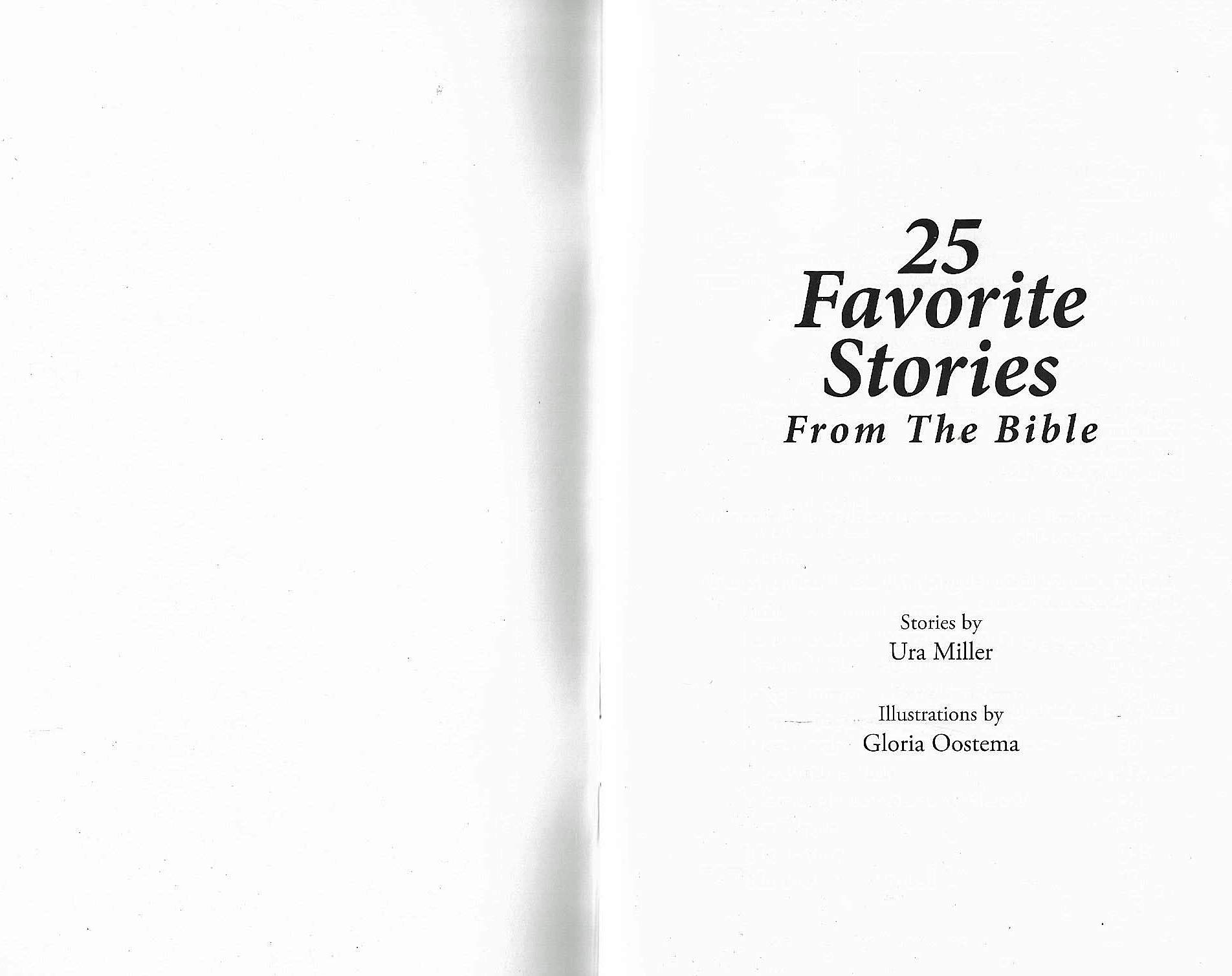 25 Favorite Bible Stories for Kids - Inspiring Christian Tales for Bedtime, Sunday School & Family Devotions